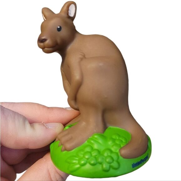 Lot Of 8 Fisher Price Little People Zoo Theme Figures - Picture 7 of 8